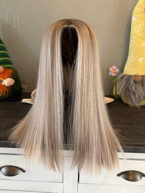 Platinum Ash Blonde 18” by Wigs for every women
